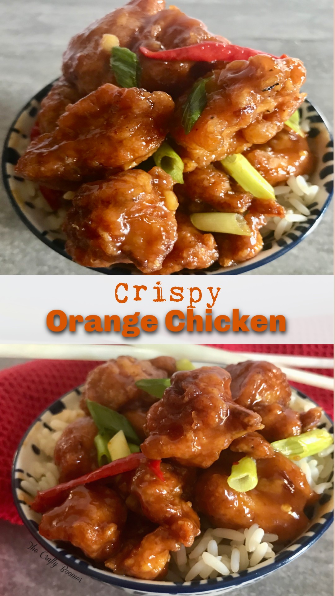 Crispy Orange Chicken · The Crafty Boomer